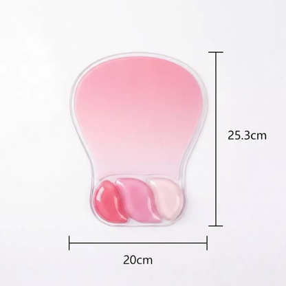 Ergonomic Gel Mouse Pad With Cooling Wrist Support