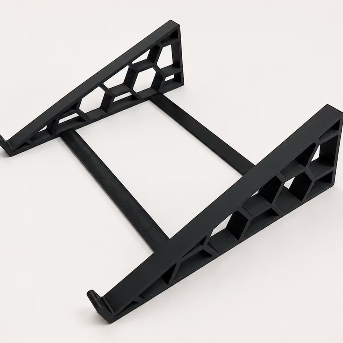 3D Printed Ergonomic Laptop Stand , Geometric Office Lift